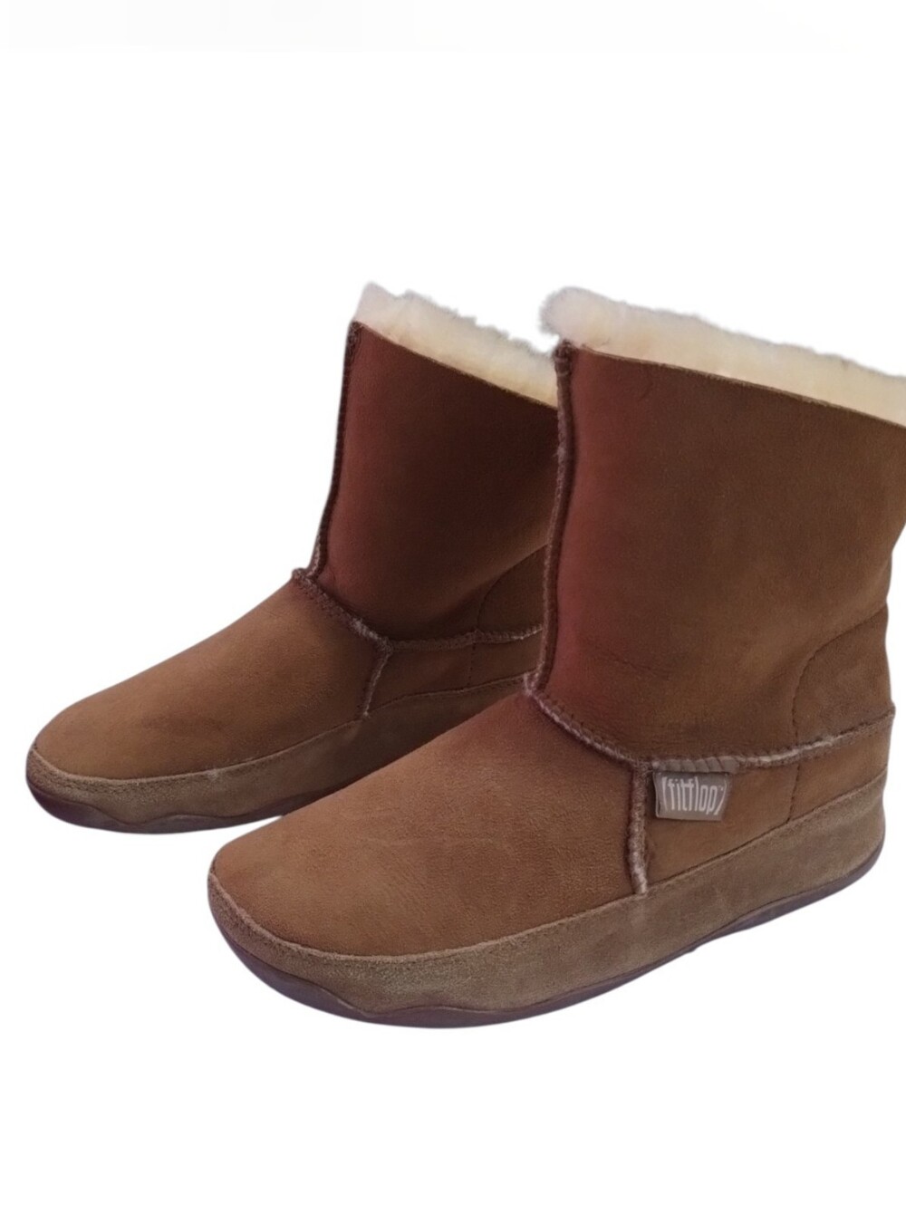 FitFlop Mukluk Original Snkle Boots Women's 9 Shearling-Lined Winter Boots